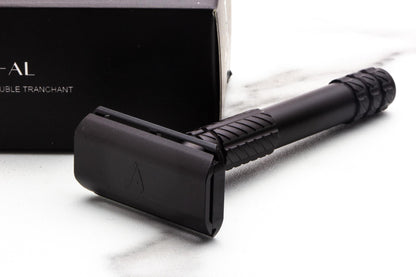 Ayslworth Razor | APEX-AL Double Edge Safety Razor - Jet Black Predator