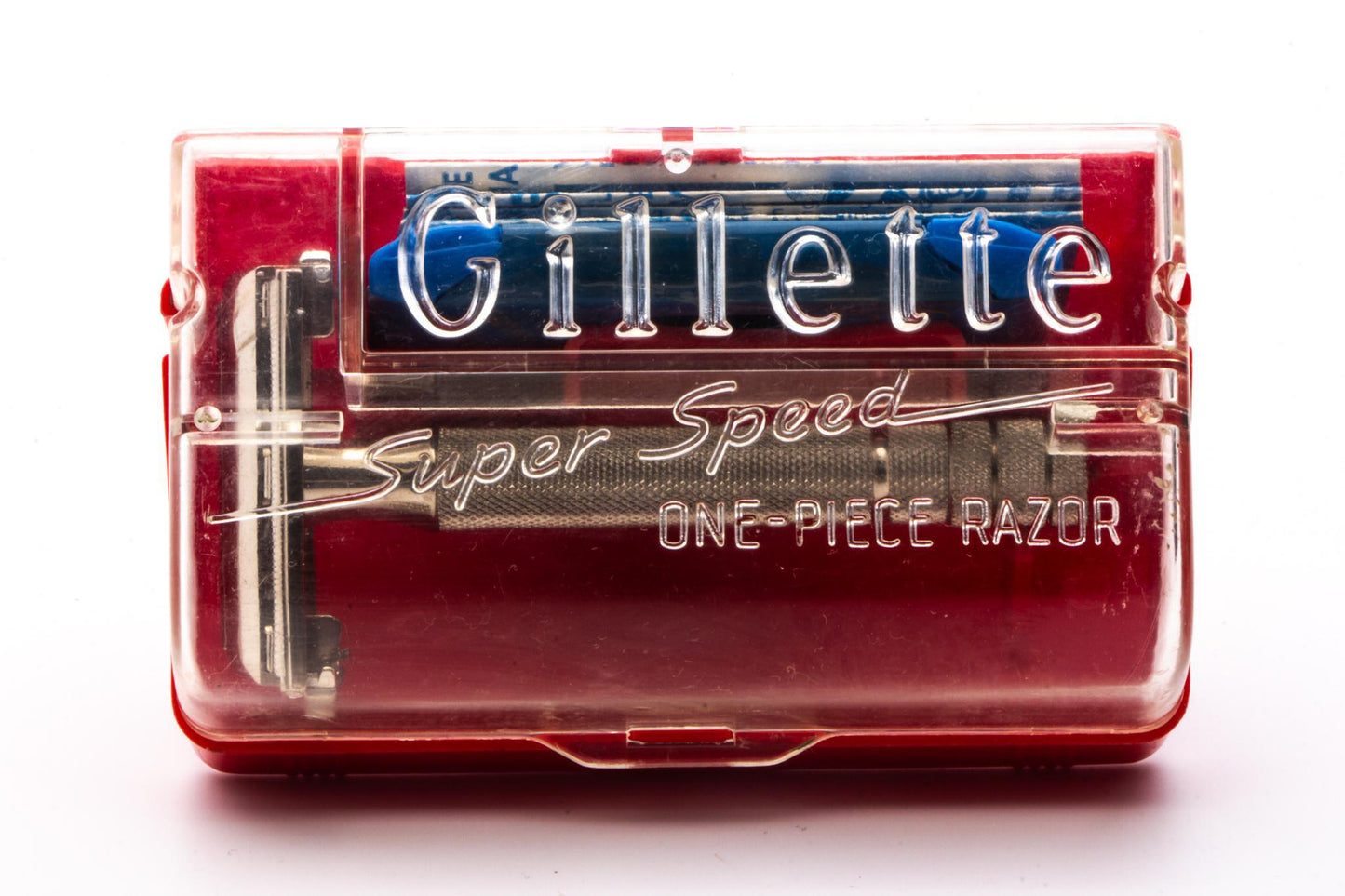 1940's Gillette Super Speed Safety Razor Set With Case & Instructions | Original Condition
