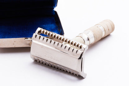 1960s Hoffritz Travel Slant Double Edge Razor