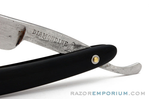 5/8" Diamondine Hollow Ground Straight Razor w/ Original Scales