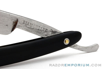 5/8" Diamondine Hollow Ground Straight Razor w/ Original Scales