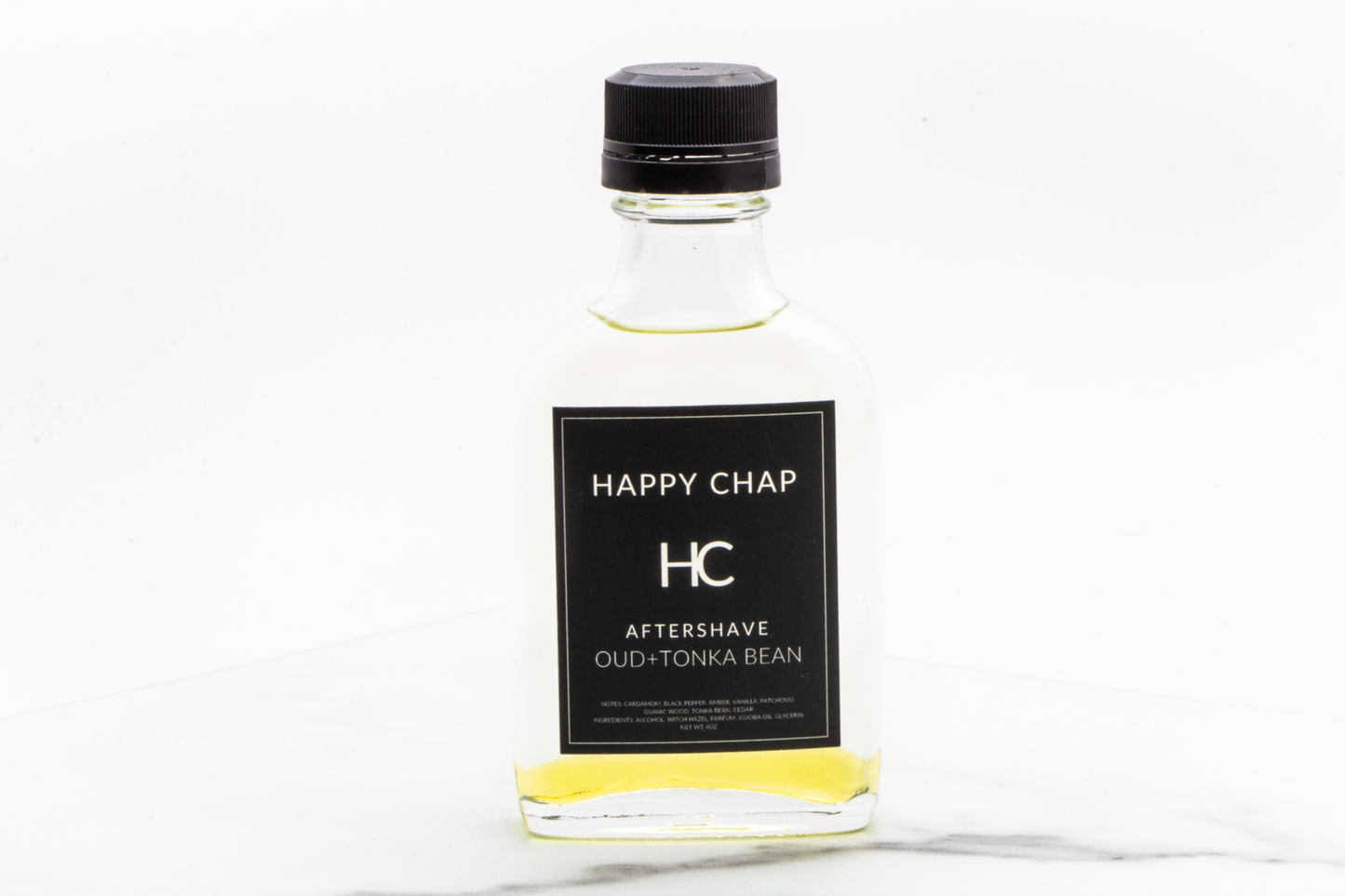 Happy Chap | Oud + Tonka Bean Aftershave Splash