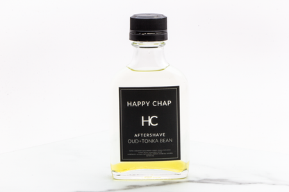 Happy Chap | Oud + Tonka Bean Aftershave Splash