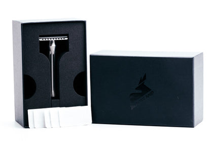 Blackland Blackbird Stainless Steel DE Safety Razor - 85mm