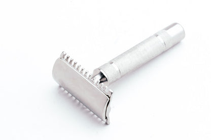 1930's Gillette Goodwill DE Safety Razor Nickel Revamp