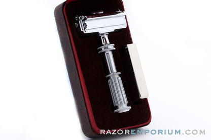1930's Ronson Razor Double Edge Shaves and Sharpens Made in USA