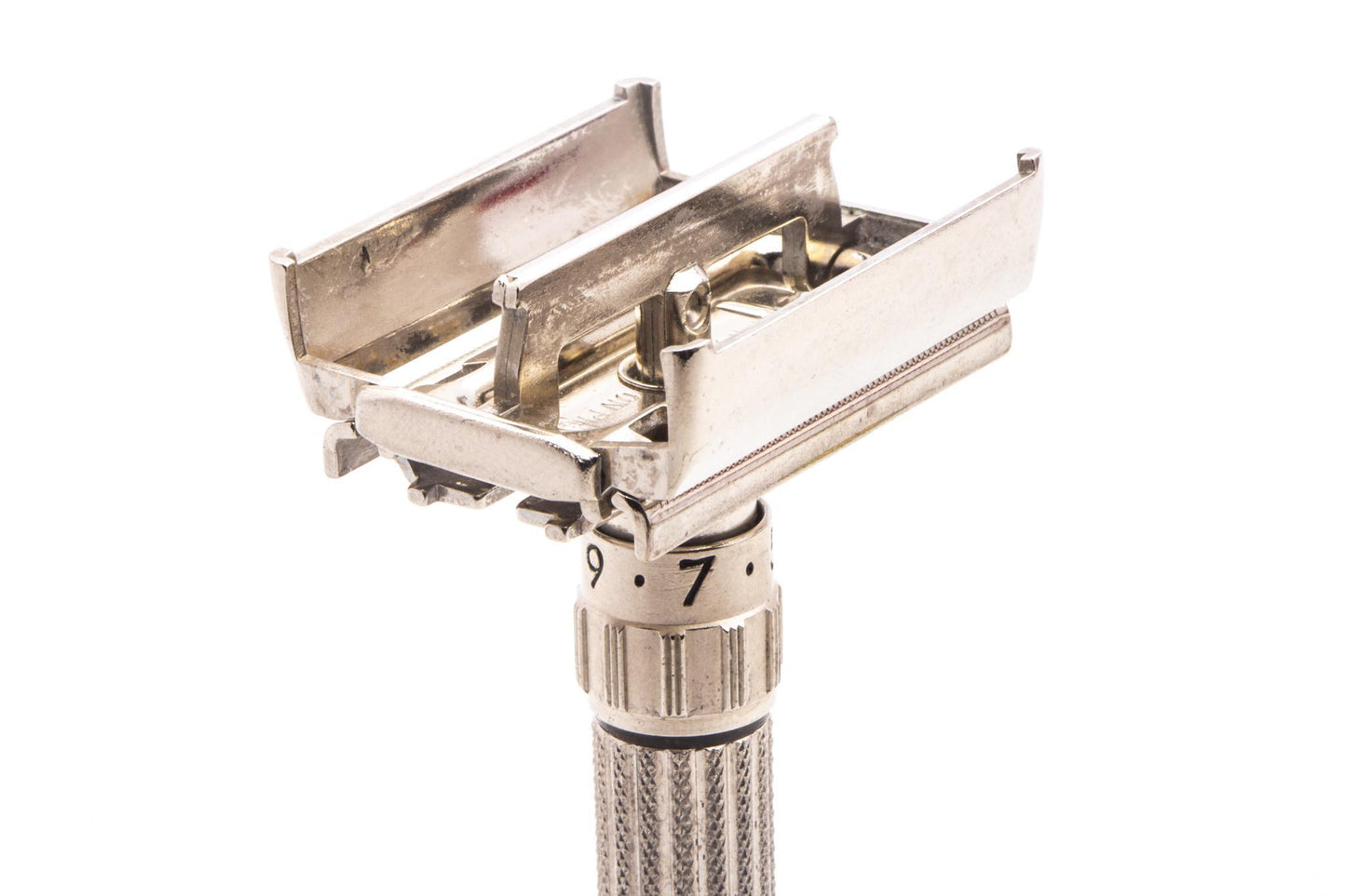 1958 D1 Gillette Red Dot Fatboy Adjustable DE Safety Razor | Original Condition