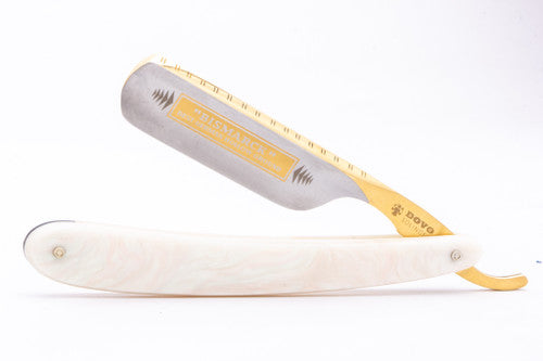 6/8" Dovo "2 Bismarck" Pearl Full Hollow Straight Razor-Shave Ready | Used