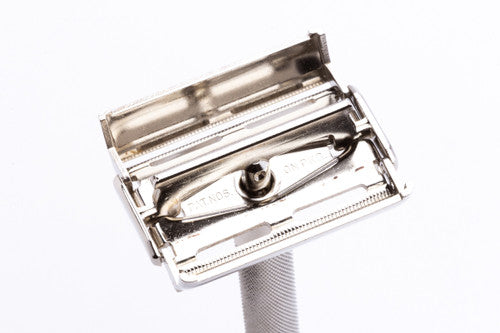 1940's Super Speed Double Edge Safety Razor in Blue Case
