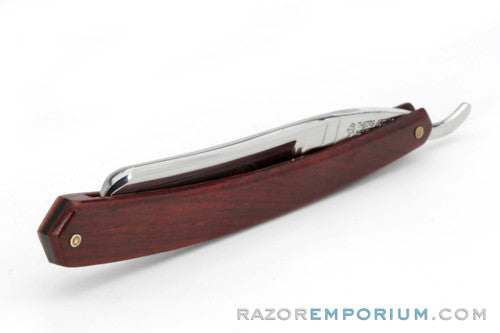 6/8" Thiers-Issard Hollow Ground Red Stamina Straight Razor