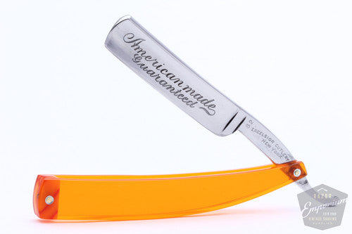 6/8" Excelsior Cutlery | 82 Custom Orange Scales | New York, USA