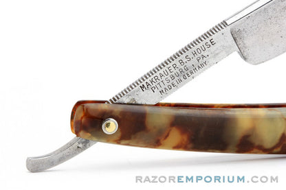 11/16" Eclipse by Makrauer B.S. House Straight Razor | Pittsburg, PA