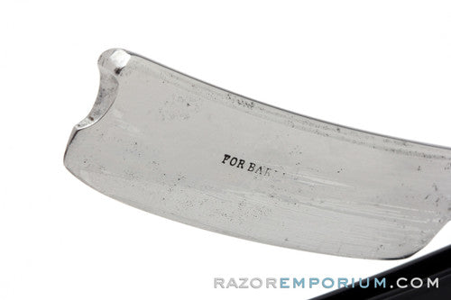 7/8" H. Littlewood For Barber's Use Shave Ready Straight Razor