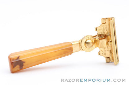 1935-45 Eversharp Schick Gold Injector Razor Type E