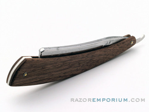 6/8" Spiers & Son 102 High St. Straight Razor w/ Black Walnut Scales | Oxford