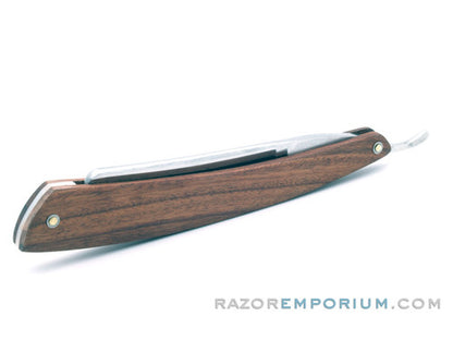 9/16" McLean, Black & Co. "Warranted" Straight Razor w/ Cocobello Wood | Boston, Mass.