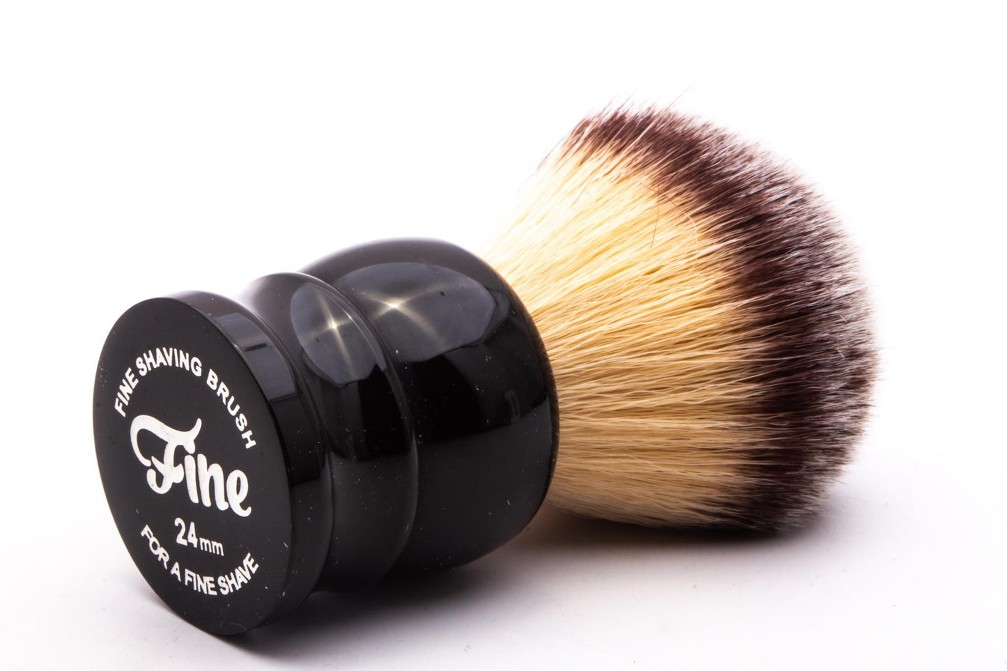 Fine Accoutrements | Stout Angel Hair Black Shave Brush
