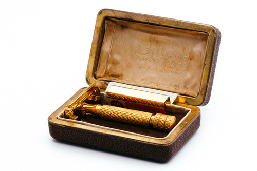 1940's Gillette British Aristocrat  No 21 Set 24K Revamp