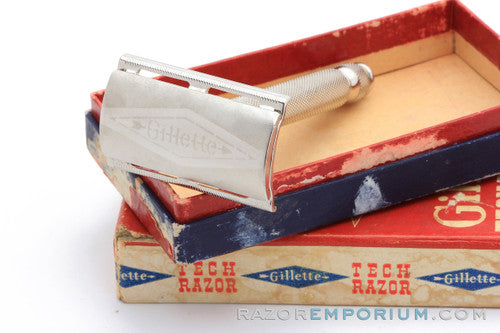 1947-51 Gillette Ball End Tech DE Safety Razor
