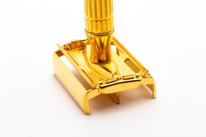 1947-51 Gillette Aristocrat TTO  Double Edge Safety Razor | 24K Gold Revamp