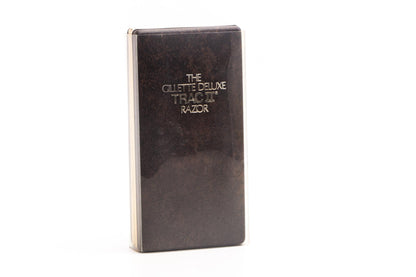The Gillette Deluxe Trac II Safety Razor Set | New Old Stock