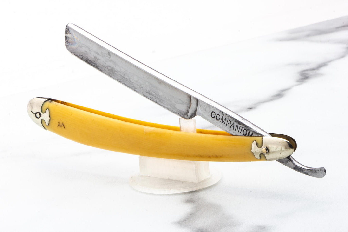 5/8" Vintage Restored Ross W. Black Companion Straight Razor