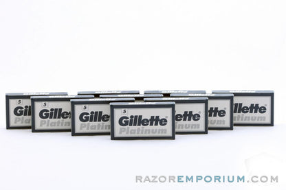 Gillette Platinum Double Edge (DE) Razor Blades