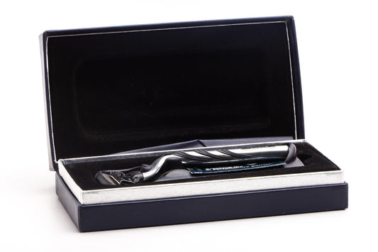 Gillette Mach 3 Razor Set In Leather Case | Original Condition