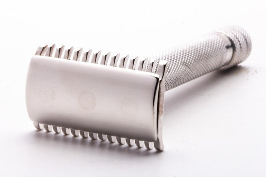 1922 Gillette Big Fellow Double Edge Safety Razor | Rhodium Revamp