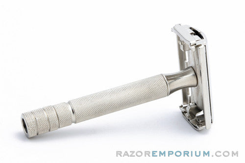 1953 Gillette Super Speed DE Safety Razor Y3 | Factory Nickel Revamp