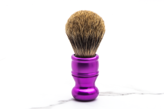 Timeless Razor | Purple Adjustable Shaving Brush Handle & Collets 20mm-28mm