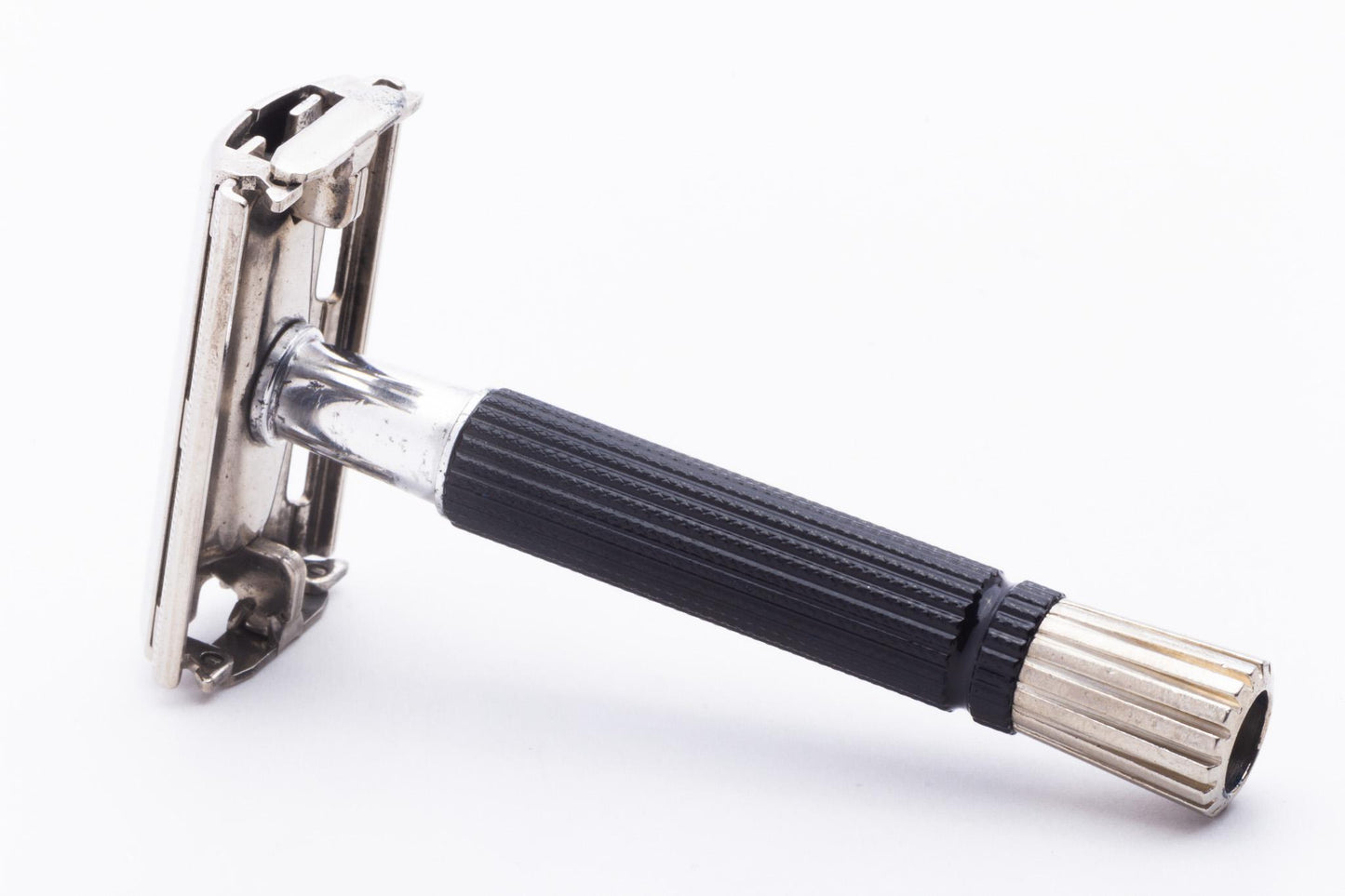 1971 R2 Gillette Black Handle Super Speed Double Edge Safety Razor | Original Condition