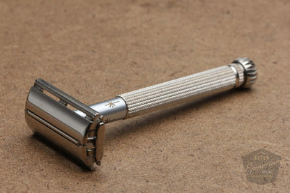 Gillette 1968 Lady Champagne Double Edge Butterfly