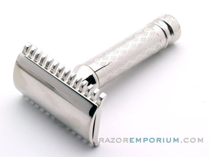 1924 Gillette New Improved Norfolk Tuckaway Double Edge Safety Razor