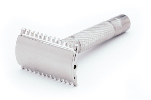 1930s Gillette NEW Short Comb  Safety Razor | Factory Nickel Revamp