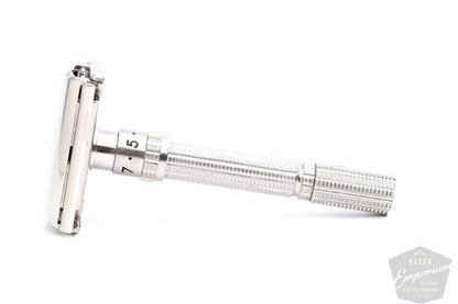 Gillette 1961 Slim Adjustable Safety Razor * Nickel Revamp