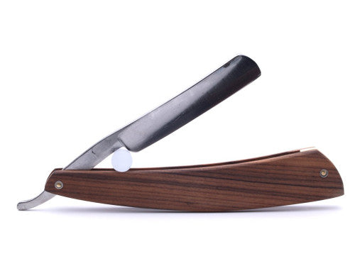 5/8" Holley Mfg. Co Straight Razor w/ Original Scale | Lakeville, Conn.