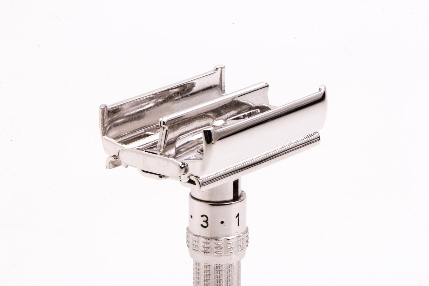 1968 N4 Gillette Slim Adjustable Safety Razor | Rhodium Revamp