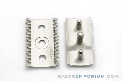 1918 Gillette Old Type Army Issued Cap & Guard | Factory Nickel Revamp Universally Threaded
