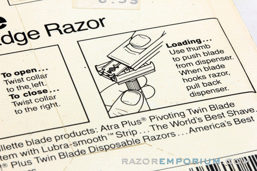 1989 Gillette G2000 TTO DE Safety Razor NOS J1