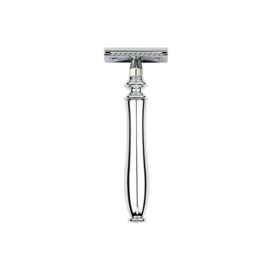 Edwin Jagger Chatsworth DE Safety Razor & Feather Blades (Closed Comb)