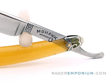 9/16" Ernst Forst B.S. House "Mohawk" Straight Razor w/ Original Scales | Germany