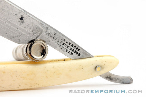 13/16" B.J. Eyre & Co Challenge Wedge Straight Razor | Sheffield, England