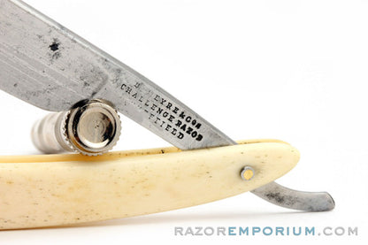 13/16" B.J. Eyre & Co Challenge Wedge Straight Razor | Sheffield, England