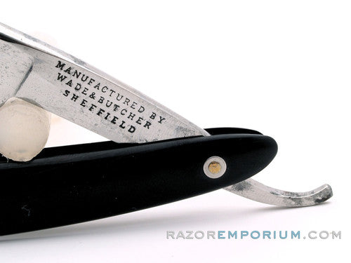 6/8" Wade & Butcher Straight Razor |   Original Scales Sheffield, England