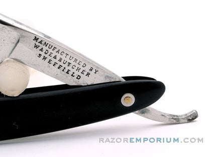 6/8" Wade & Butcher Straight Razor |   Original Scales Sheffield, England