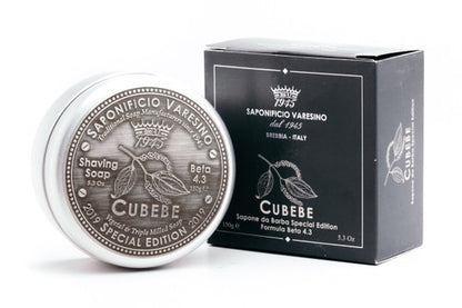 Saponificio Varesino | Cubebe Shaving Soap: Special Edition Beta 4.3
