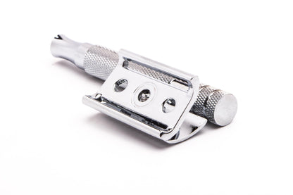 Unbranded Chrome Plated Slant Double Edge Safety Razor