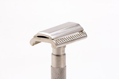 Parker 55SL Slant  DE Safety Razor Satin Chrome