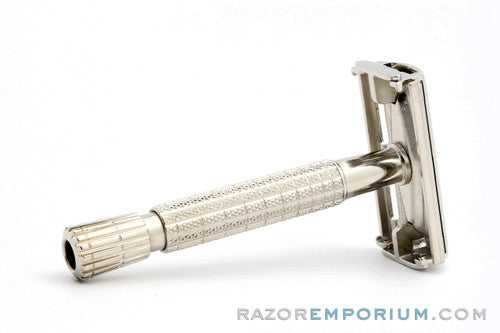 1950s Gillette Flare Tip Rocket Super Speed Safety Razor | Factory Nickel Revamp| Made in England